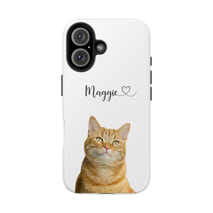 Custom Digital Oil Painted Pet Portrait on Iphone and Samsung Phone Cases