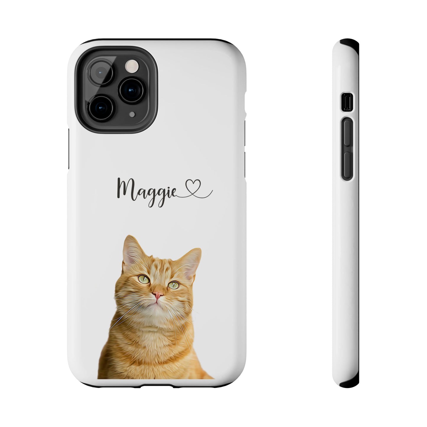 Custom Digital Oil Painted Pet Portrait on Iphone and Samsung Phone Cases