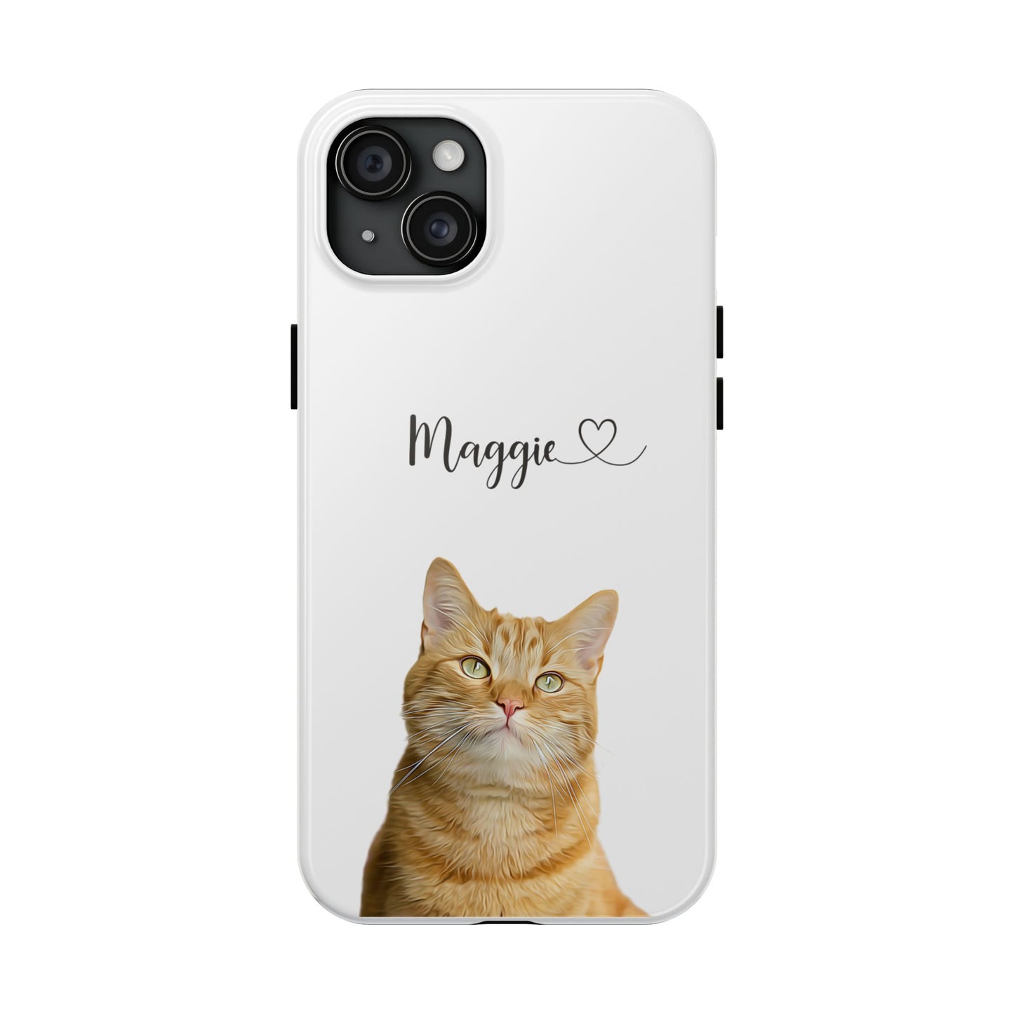 Custom Digital Oil Painted Pet Portrait on Iphone and Samsung Phone Cases