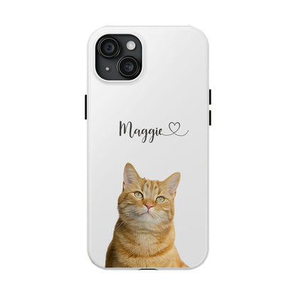 Custom Digital Oil Painted Pet Portrait on Iphone and Samsung Phone Cases