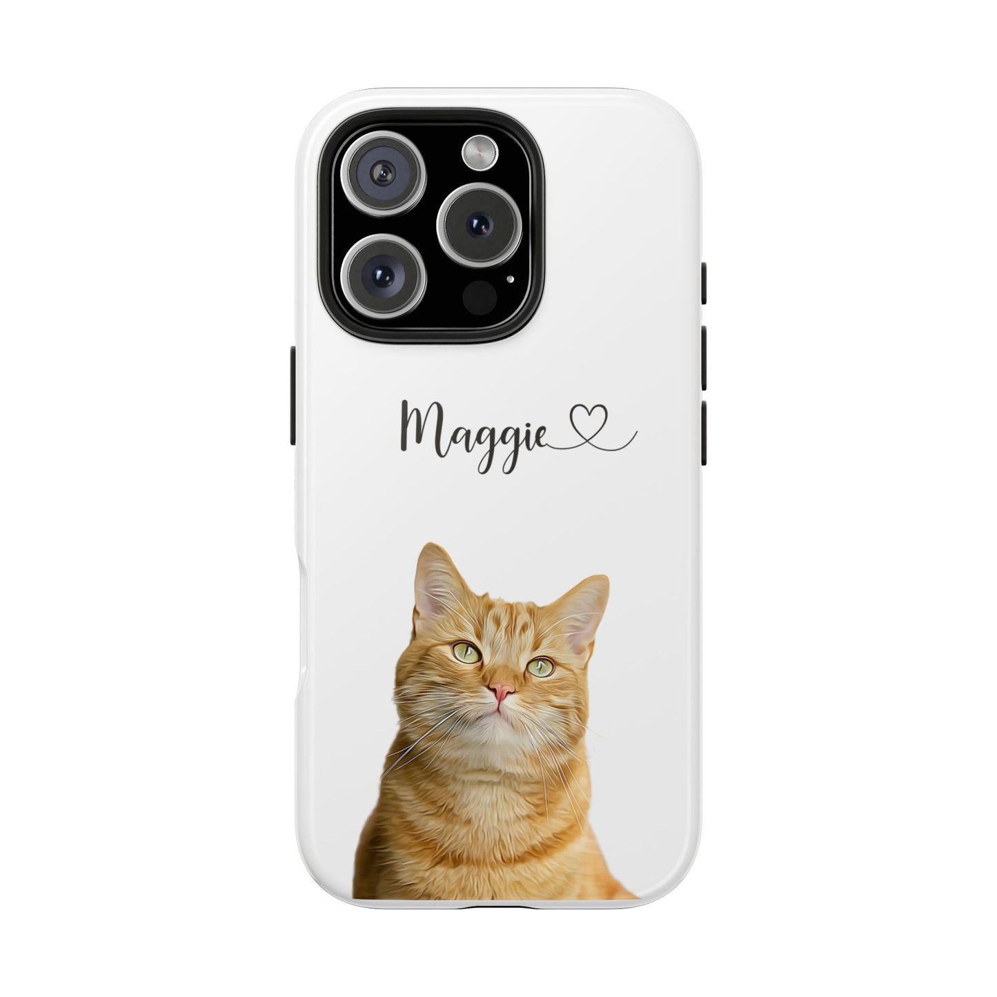 Custom Digital Oil Painted Pet Portrait on Iphone and Samsung Phone Cases