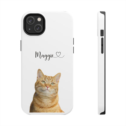 Custom Digital Oil Painted Pet Portrait on Iphone and Samsung Phone Cases