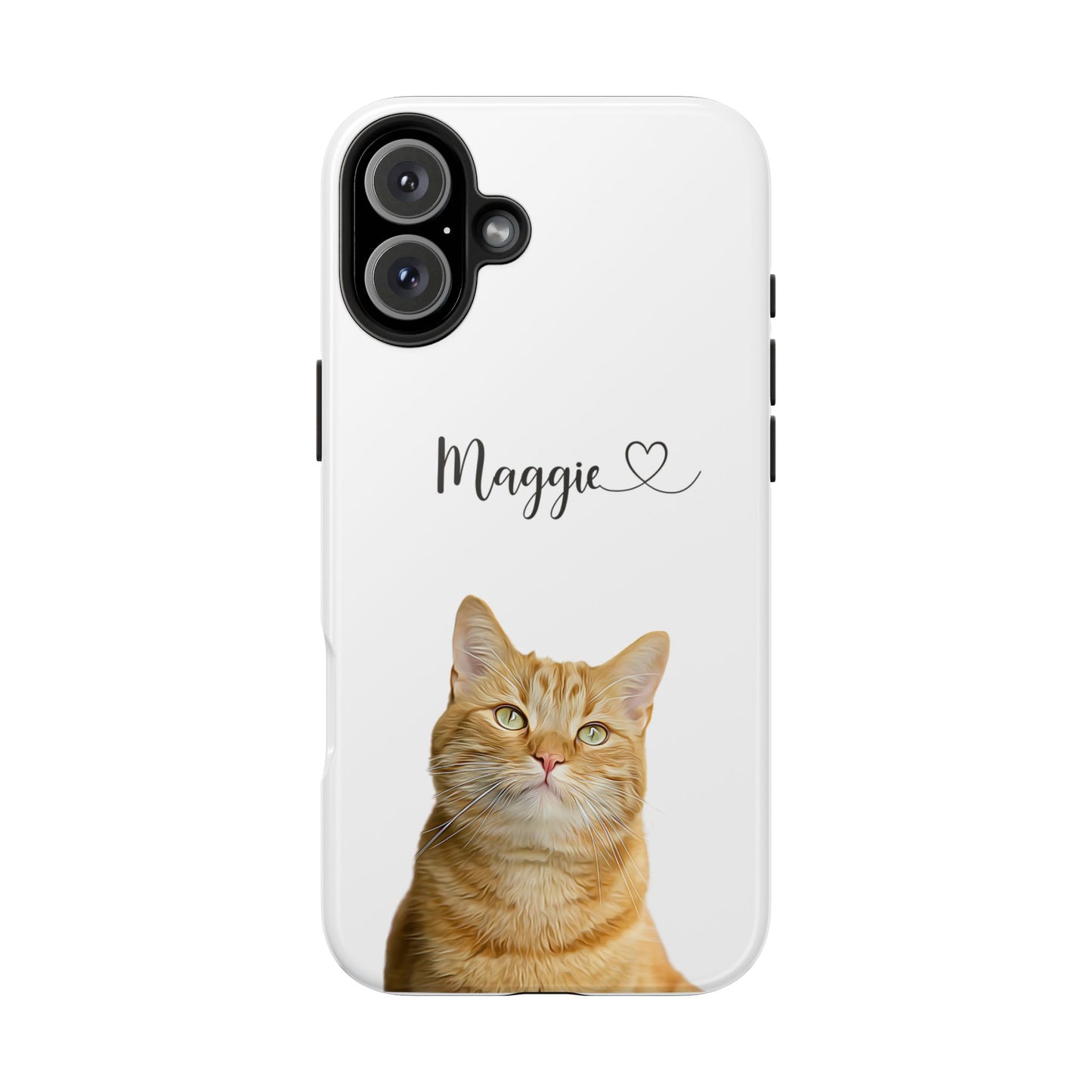 Custom Digital Oil Painted Pet Portrait on Iphone and Samsung Phone Cases