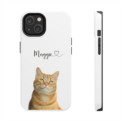 Custom Digital Oil Painted Pet Portrait on Iphone and Samsung Phone Cases