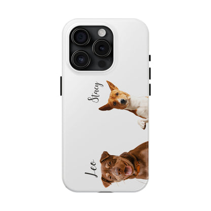 Custom Digital Oil Painted Pet Portrait on Iphone and Samsung Phone Cases