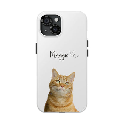 Custom Digital Oil Painted Pet Portrait on Iphone and Samsung Phone Cases