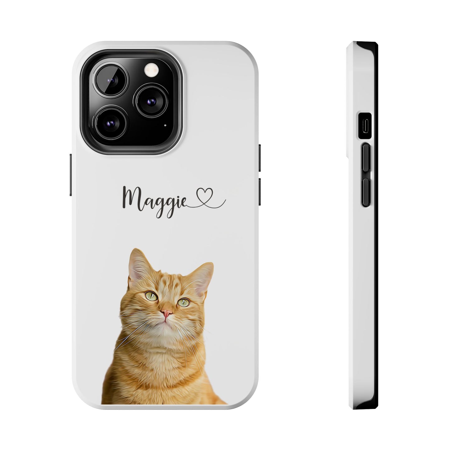 Custom Digital Oil Painted Pet Portrait on Iphone and Samsung Phone Cases