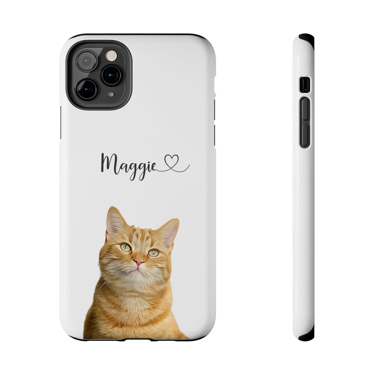 Custom Digital Oil Painted Pet Portrait on Iphone and Samsung Phone Cases